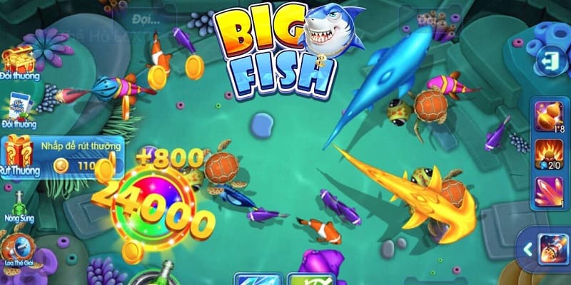 Chơi game bắn cá đổi thưởng thỏa sức làm giàu