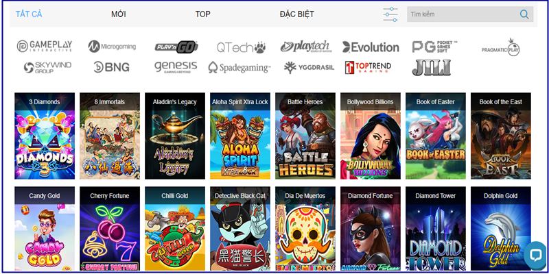 Điểm qua một số phiên bản Slots hấp dẫn khác cập nhật tại chuyên mục